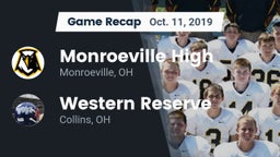 Recap: Monroeville High vs. Western Reserve  2019