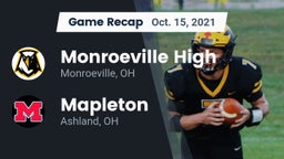 Recap: Monroeville High vs. Mapleton  2021