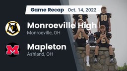 Recap: Monroeville High vs. Mapleton  2022
