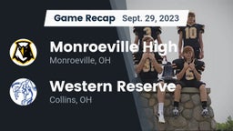 Recap: Monroeville High vs. Western Reserve  2023