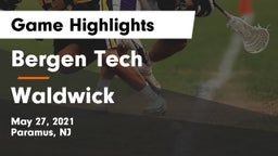 Bergen Tech  vs Waldwick  Game Highlights - May 27, 2021
