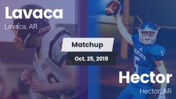 Matchup: Lavaca vs. Hector  2019