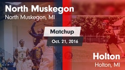 Matchup: North Muskegon vs. Holton  2016