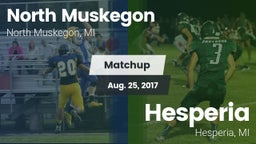 Matchup: North Muskegon vs. Hesperia  2017