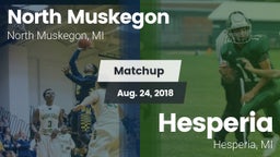 Matchup: North Muskegon vs. Hesperia  2018