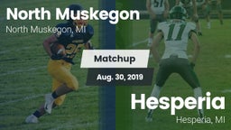 Matchup: North Muskegon vs. Hesperia  2019