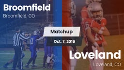 Matchup: Broomfield vs. Loveland  2016