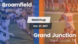 Matchup: Broomfield vs. Grand Junction  2017