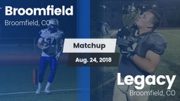 Matchup: Broomfield vs. Legacy   2018