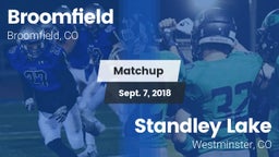 Matchup: Broomfield vs. Standley Lake  2018