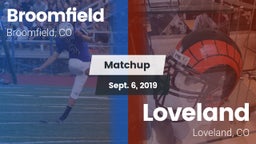 Matchup: Broomfield vs. Loveland  2019