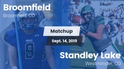 Matchup: Broomfield vs. Standley Lake  2019