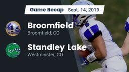 Recap: Broomfield  vs. Standley Lake  2019