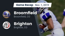 Recap: Broomfield  vs. Brighton  2019