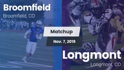 Matchup: Broomfield vs. Longmont  2019