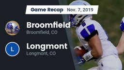 Recap: Broomfield  vs. Longmont  2019