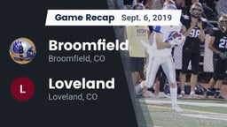 Recap: Broomfield  vs. Loveland  2019
