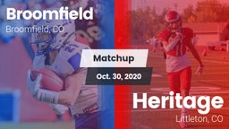 Matchup: Broomfield vs. Heritage  2020