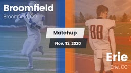 Matchup: Broomfield vs. Erie  2020