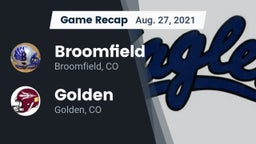 Recap: Broomfield  vs. Golden  2021