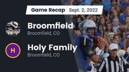 Recap: Broomfield  vs. Holy Family  2022