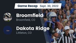 Recap: Broomfield  vs. Dakota Ridge  2022