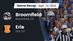 Recap: Broomfield  vs. Erie  2022