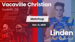 Matchup: Vacaville Christian vs. Linden  2019