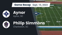Recap: Aynor  vs. Philip Simmons  2023