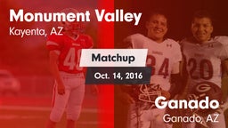 Matchup: Monument Valley vs. Ganado  2016