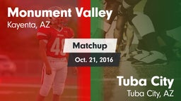 Matchup: Monument Valley vs. Tuba City  2016