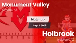 Matchup: Monument Valley vs. Holbrook  2017