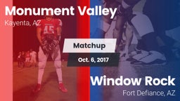 Matchup: Monument Valley vs. Window Rock  2017