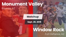 Matchup: Monument Valley vs. Window Rock  2018
