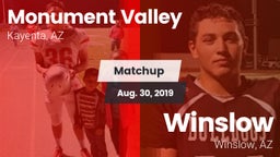 Matchup: Monument Valley vs. Winslow  2019