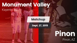 Matchup: Monument Valley vs. Pinon  2019