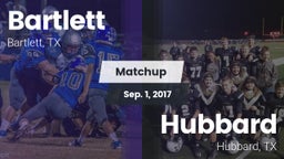 Matchup: Bartlett vs. Hubbard  2017
