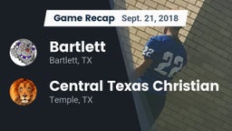 Recap: Bartlett  vs. Central Texas Christian  2018
