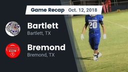 Recap: Bartlett  vs. Bremond  2018