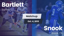 Matchup: Bartlett vs. Snook  2019