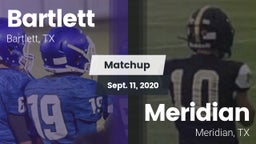 Matchup: Bartlett vs. Meridian  2020
