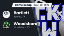 Recap: Bartlett  vs. Woodsboro  2022