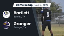 Recap: Bartlett  vs. Granger  2022