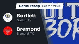 Recap: Bartlett  vs. Bremond  2023