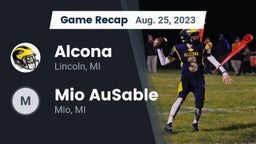 Recap: Alcona  vs. Mio AuSable  2023