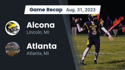 Recap: Alcona  vs. Atlanta  2023