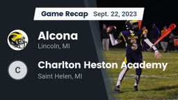 Recap: Alcona  vs. Charlton Heston Academy 2023