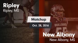 Matchup: Ripley vs. New Albany  2016