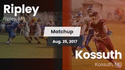 Matchup: Ripley vs. Kossuth  2017