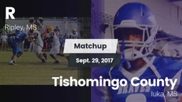 Matchup: R vs. Tishomingo County  2017